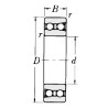 Roulement à billes à deux rangées SKF 75004203