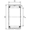 Roulement à aiguilles SKF 7500NK1012