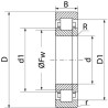 Rouleaux cylindriques SKF 7500NUP210E