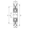 Rouleau tendeur INA/FFAG RSRA16186L0