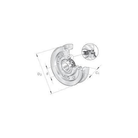 Rouleau de tension INA/FFAG RSRB16222L0