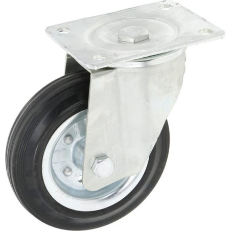 Roue oscillante avec roulement 160mm RO-CARR WH5081160