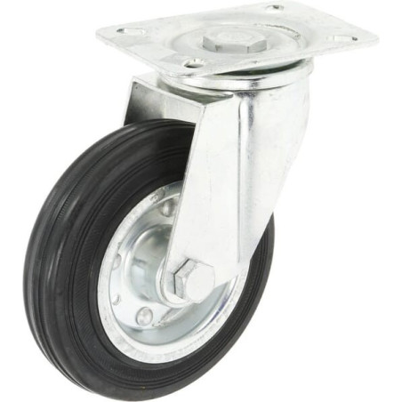 Roue oscillante avec roulement 140mm RO-CARR WH5081140