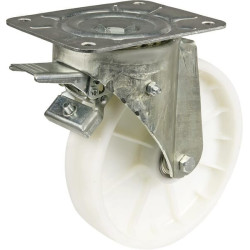 Roue oscillante avec frein et roulement 250mm RO-CARR WH50NF250