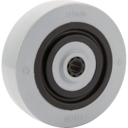 Roue 125mm TENTE HUR1253612