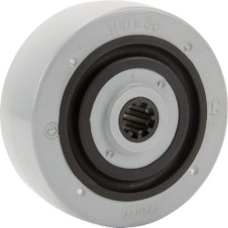 Roue 100mm TENTE HUR1003612