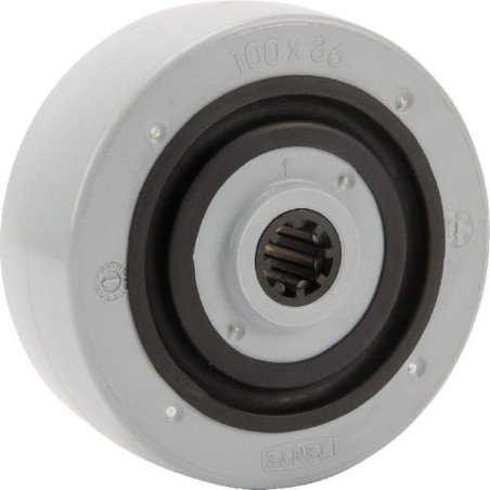 Roue 100mm TENTE HUR1003612