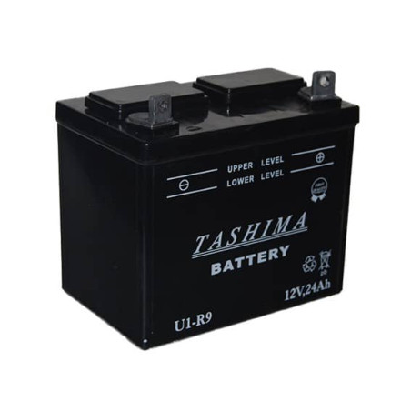 BATTERIE U1R9 + à DROITE tracteur tondeuse autoportée