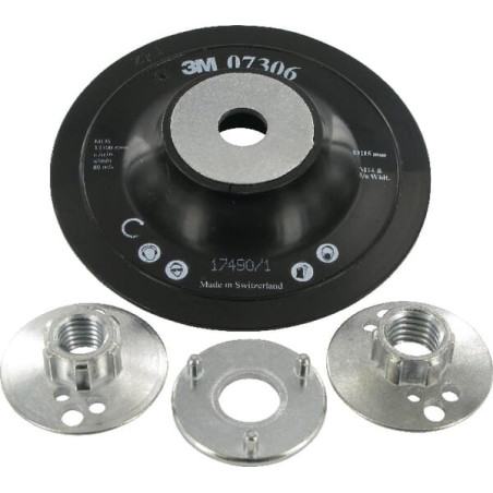 Plateau pour disques abrasifs 3M 07306
