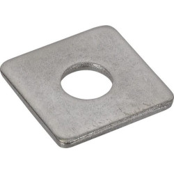 Plaque carrée M10 inox A2 UNIVERSEL 43610RVS