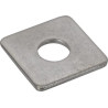 Plaque carrée M10 inox A2 UNIVERSEL 43610RVS