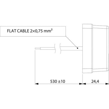 Plafonnier intérieur de cabine LED GOPART LA50002
