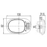 Plafonnier intérieur de cabine 12V HELLA 2JA964916001