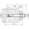 Pivot d'ancrage FISCHER FAZ1210K
