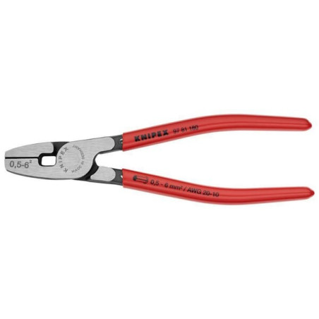 Pinces à sertir pour connecteurs KNIPEX TA9781180