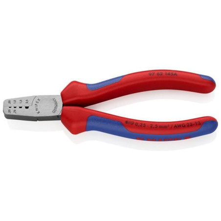 Pinces à sertir pour connecteurs KNIPEX TA9762145A