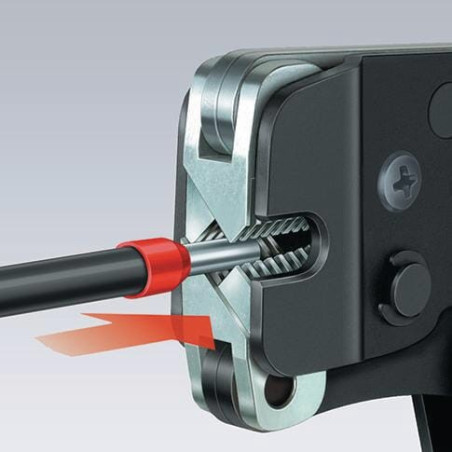 Pinces à sertir pour connecteurs KNIPEX TA975309