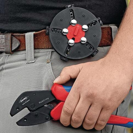 Pinces à sertir à levier KNIPEX TA973301