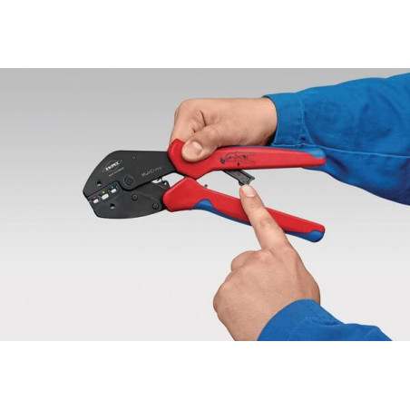 Pinces à sertir à levier KNIPEX TA973301