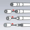 Pinces à dénuder KNIPEX TA166005SB