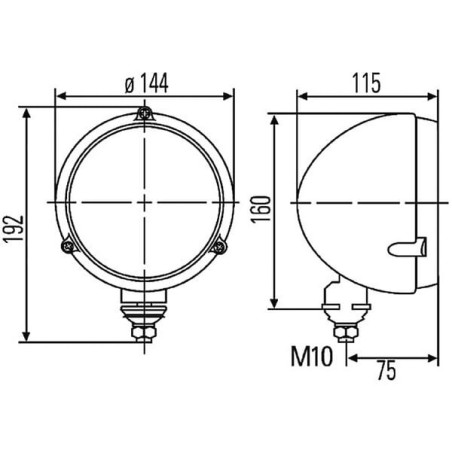 Phare HELLA 1A3996002161