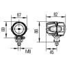 Phare de travail rond HELLA 1G0995050001