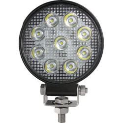 Phare de travail LED rond 27W GOPART LA15004