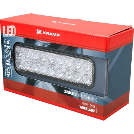 Phare de travail LED rectangle 54W UNIVERSEL LA10049