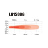 Phare de travail LED ovale 20W GOPART LA15006