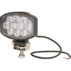 Phare de travail LED ovale 15W UNIVERSEL LA10020