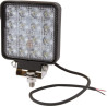 Phare de travail LED carré 25W UNIVERSEL LA10023