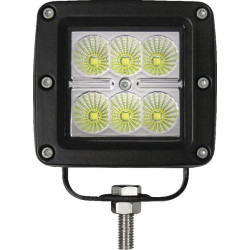 Phare de travail LED carré 18W GOPART LA15010
