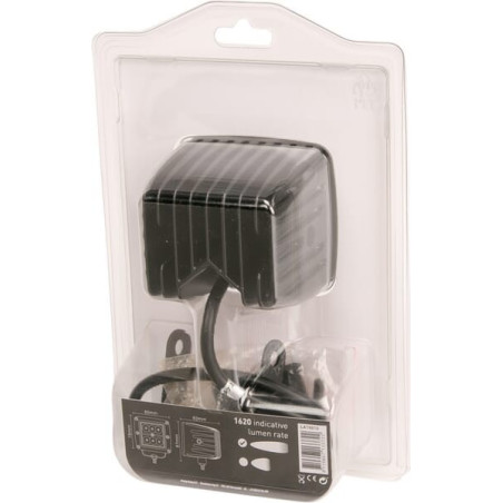 Phare de travail LED carré 18W GOPART LA15010