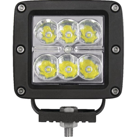 Phare de travail LED carré 18W GOPART LA15009