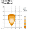 Phare de travail LED carré 17W NORDIC-LIGHTS LAN24LED