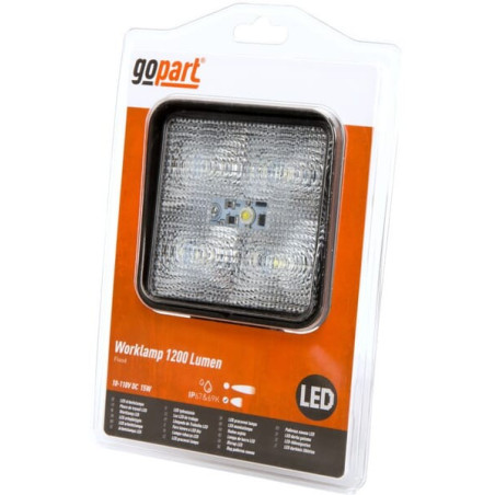Phare de travail LED carré 15W GOPART LA15023