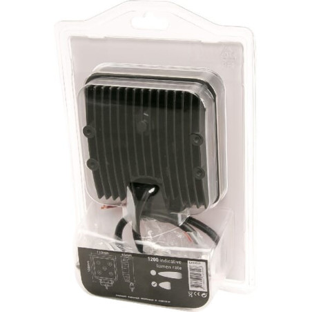 Phare de travail LED carré 15W GOPART LA15021