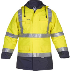Parka haute visibilité jaune - bleu marine taille L HYDROWEAR 051005L