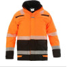 Parka d’hiver haute visibilité orange - noir taille L HYDROWEAR 072398OBPL