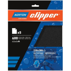 Papier abrasif 230x280mm NORTON 66261118256