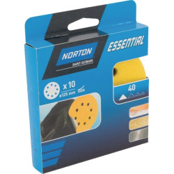 Papier abrasif 125mm NORTON 63642584342
