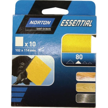 Papier abrasif 102x114 NORTON 77696089219