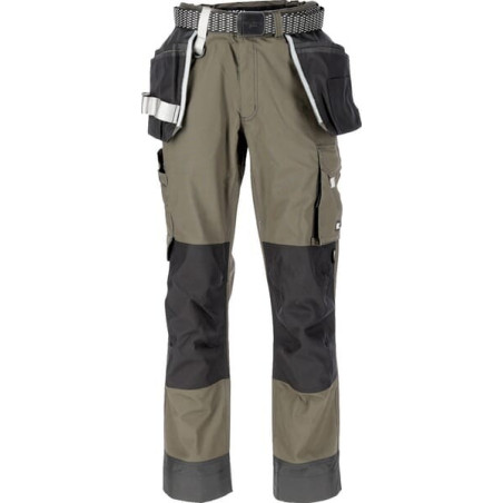 Pantalon extensible vert olive taille S UNIVERSEL KW202550202080