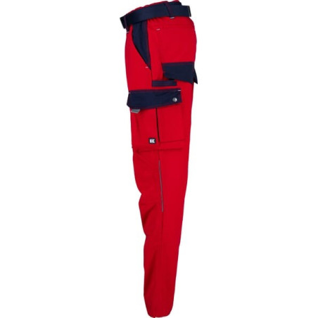 Pantalon de travail rouge - bleu marine XS UNIVERSEL KW102030080075