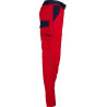 Pantalon de travail rouge - bleu marine XL UNIVERSEL KW102030080098