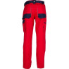 Pantalon de travail rouge - bleu marine 5XL UNIVERSEL KW102030080128