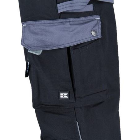 Pantalon de travail noir - gris M UNIVERSEL KW102030089085