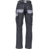 Pantalon de travail noir - gris 6XL UNIVERSEL KW102030089134