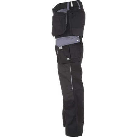 Pantalon de travail noir - gris 5XL UNIVERSEL KW102830089128