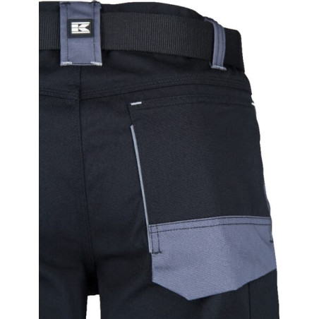Pantalon de travail noir - gris 4XL UNIVERSEL KW102030089122
